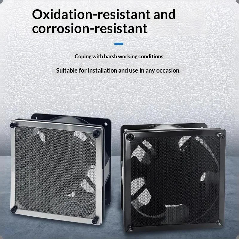 PC Fan Dust Filter 60/80/90/120mm – Steel Mesh Aluminum Frame