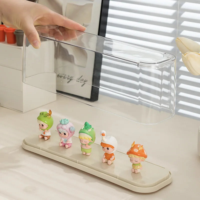 Acrylic Wall-Mounted Display Cabinet for Collectible Figures
