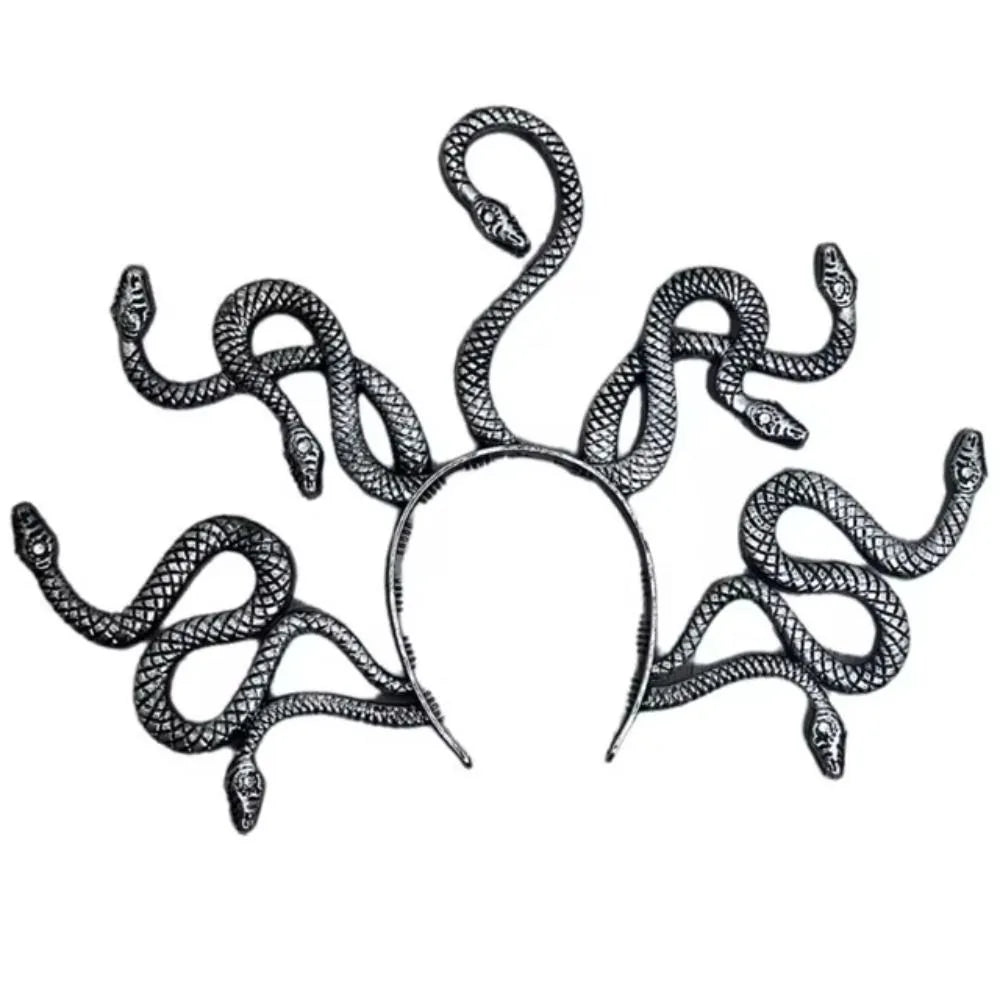 Medusa Snake Headband – Halloween Cosplay Greek Mythology Prop