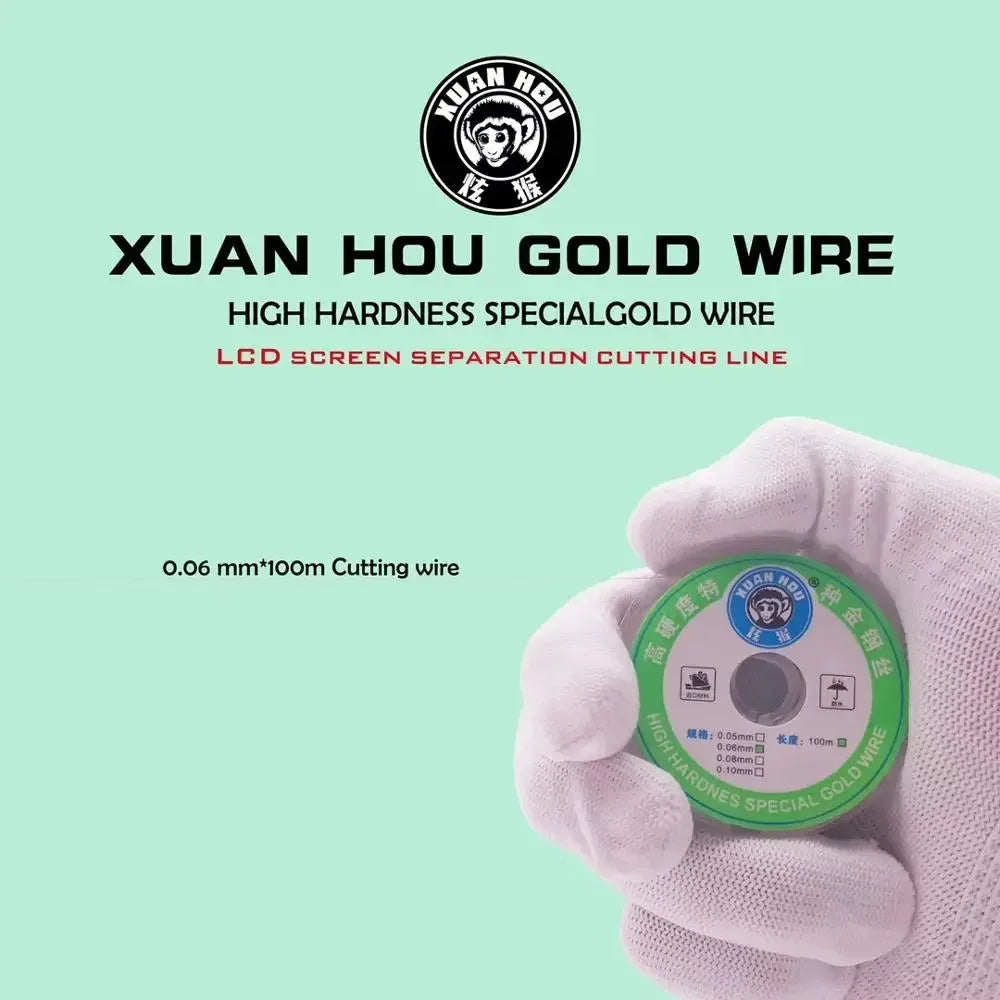 XUAN HOU 100m Cutting Wire – LCD & OLED Screen Repair Tool