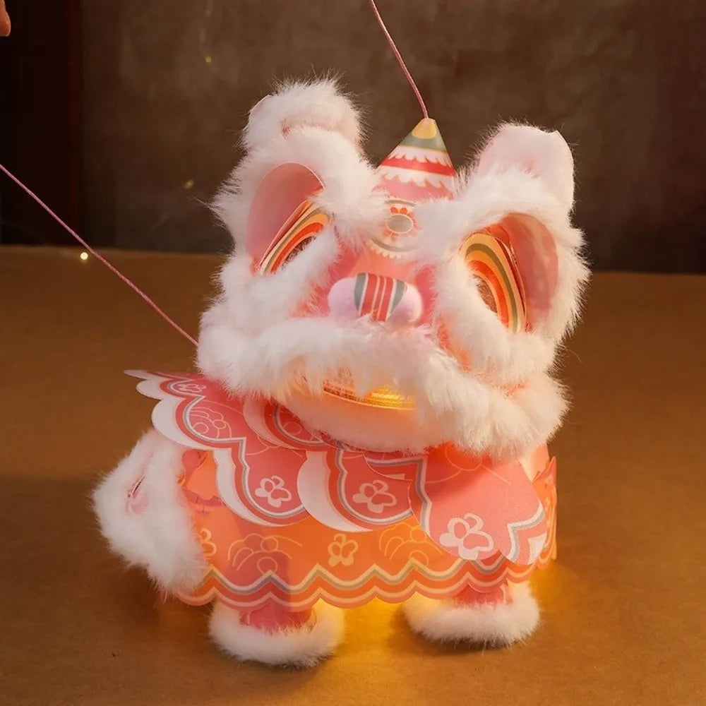 DIY Lion Dance Lantern Kit – Lunar New Year Hanging Ornament