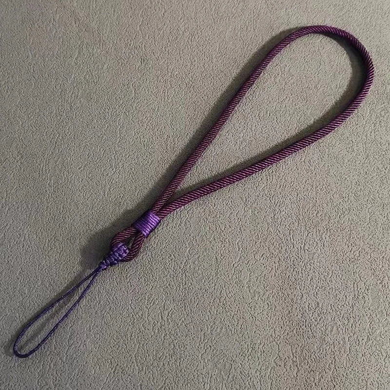 Hand-Woven Phone Wrist Lanyard – Colorful Anti-Loss Strap