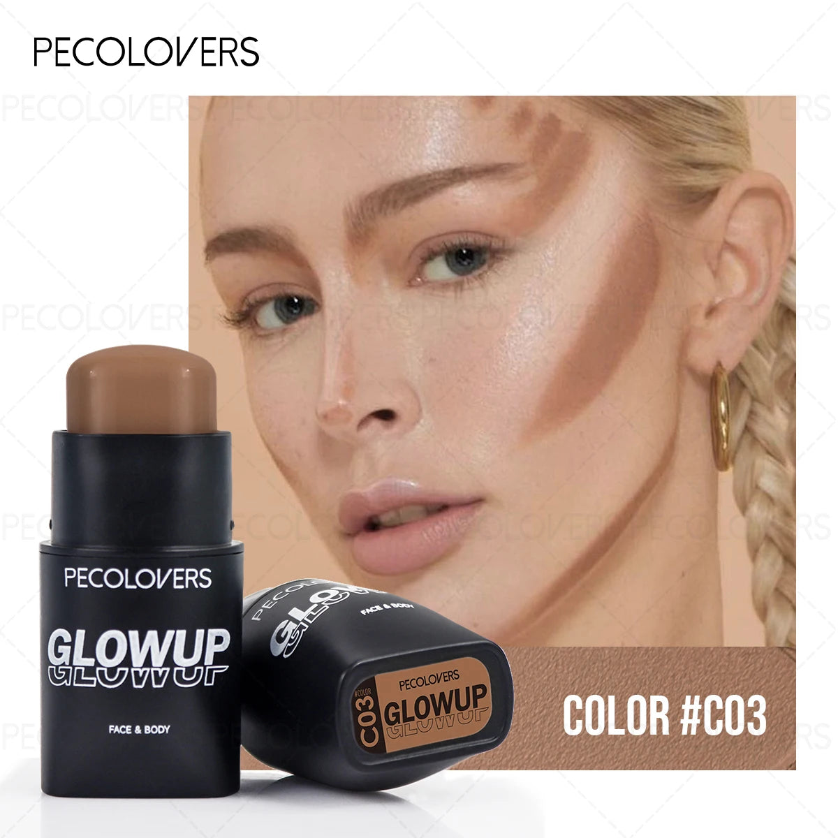 Waterproof Contour Stick – Bronzer, Concealer & Full Coverage
