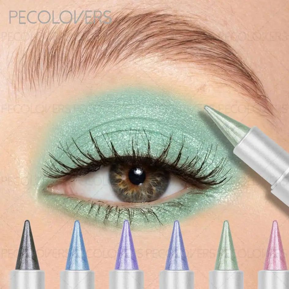 PECOLOVERS Matte Eyeshadow Palette & Waterproof Pencil Set