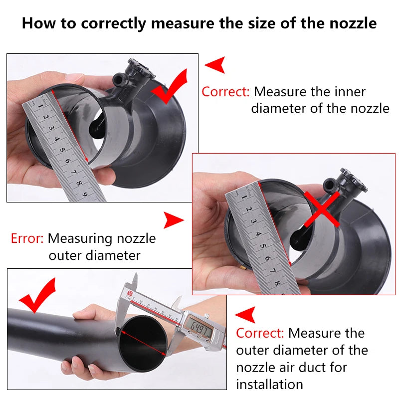 Diffuser Fan Nozzle 60/65/70mm – Backpack Fogger Sprayer Head