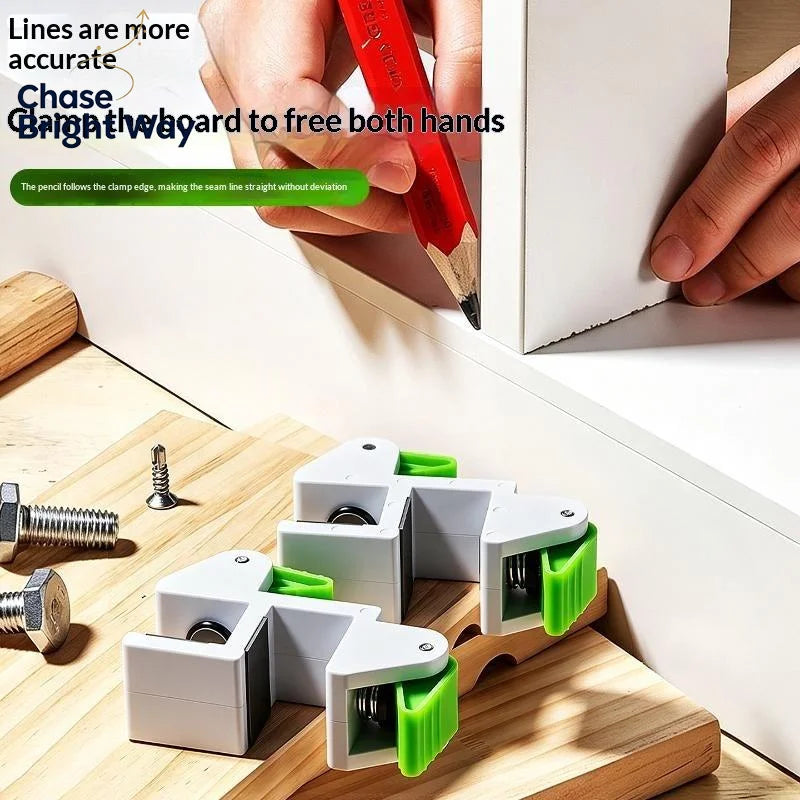Spring Quick-Release Cabinet Marking Jig | Woodworking Fixture