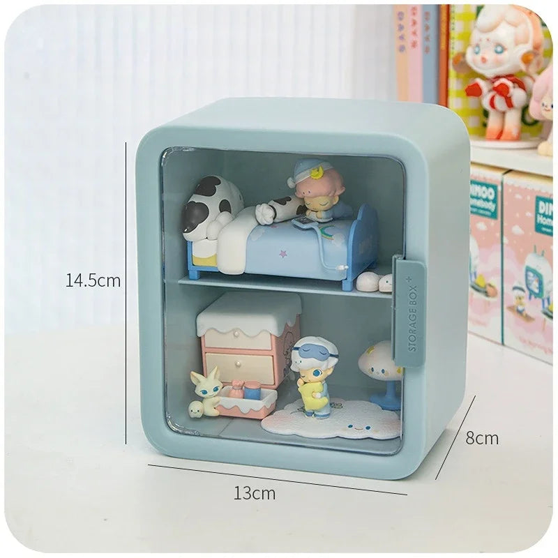 Anime Figure Display Storage Box – Blind Box Organiser Case