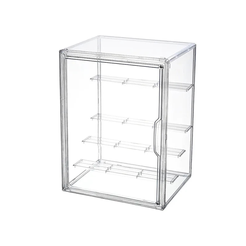Acrylic Wall Mounted Display Cabinet – Removable Shelves