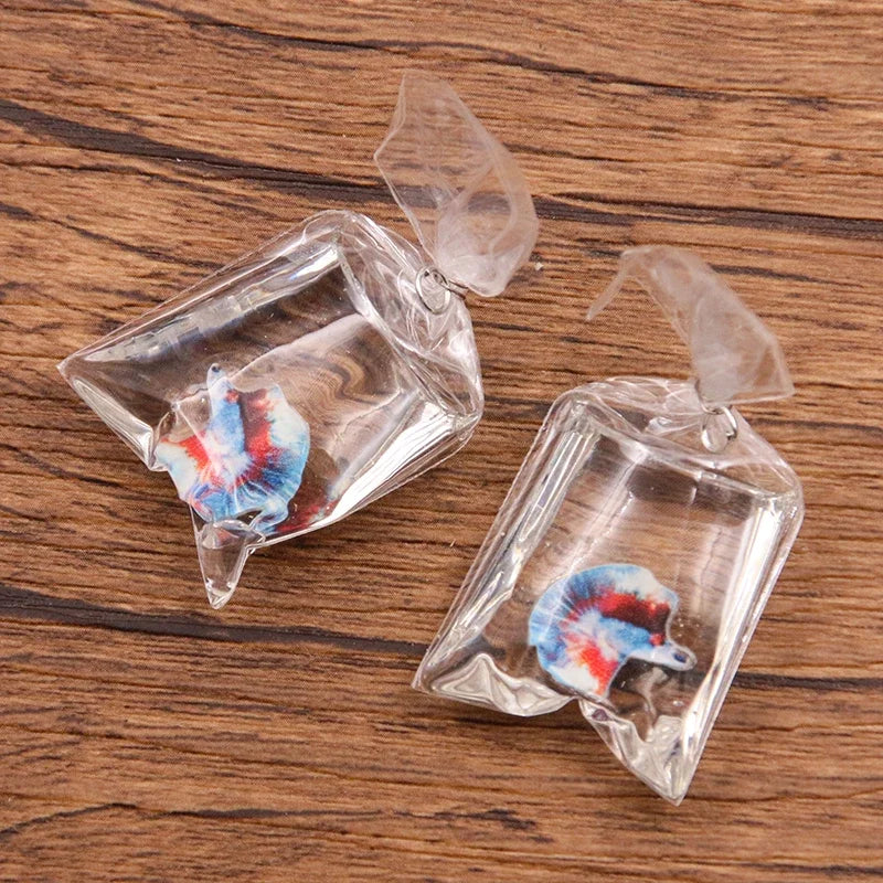 Transparent Resin Clownfish Charms – 8 Colors DIY Jewelry