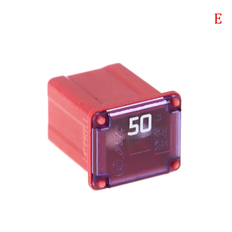 Square Automotive Car Fuse 20A–60A | Waterproof Mini Fuse