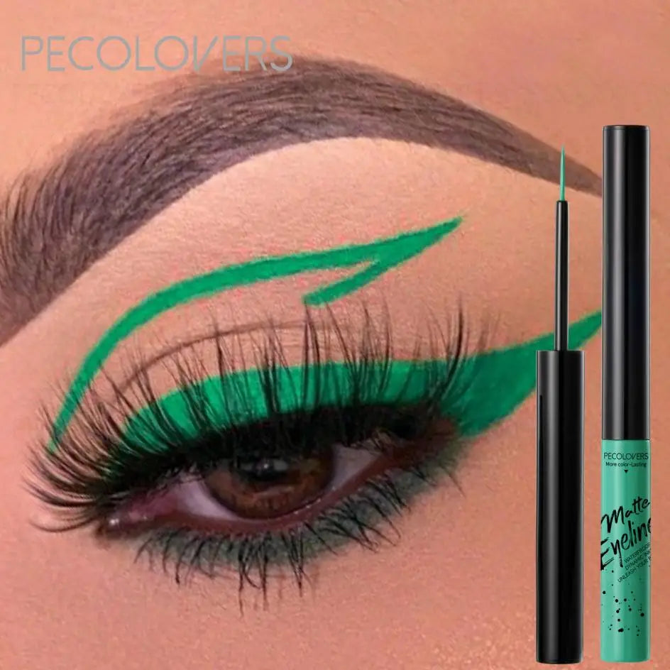 Waterproof Liquid Eyeliner – Ultra-Fine Tip, Smudge-Proof