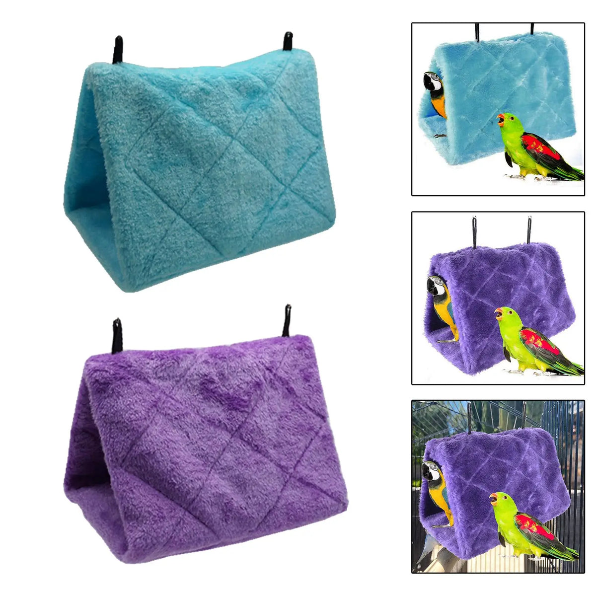 Parrot Bird Bed Hammock – Warm Nest House for Cage