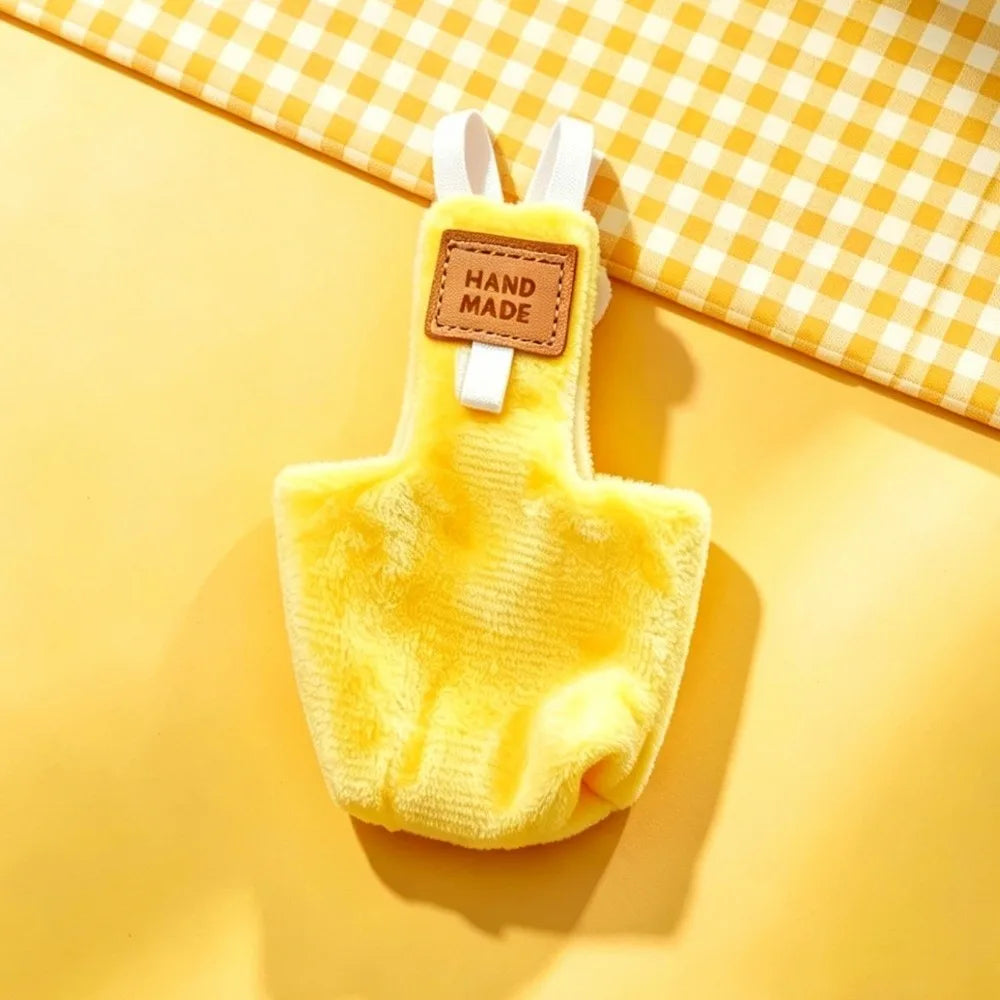 Plush Parrot Diaper Flight Suit – Washable Bird Apron
