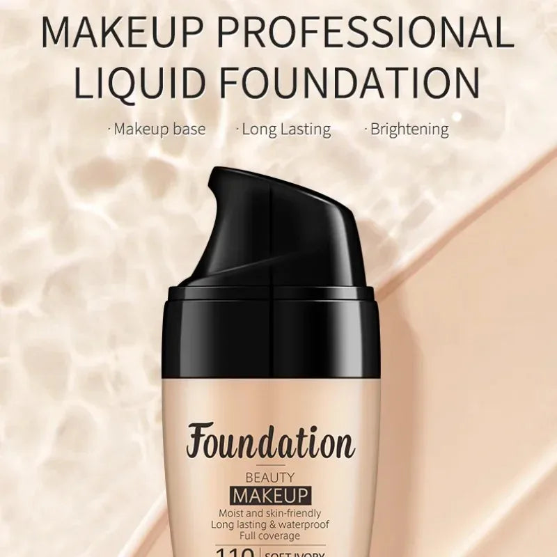 YIMINGYI Full Coverage BB Cream Liquid Foundation | Matte 30ml