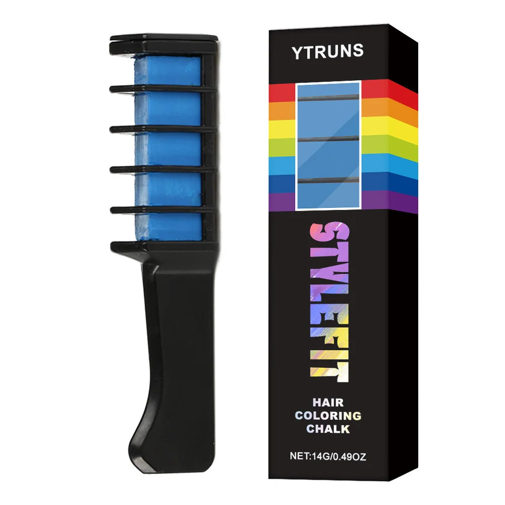 Temporary Hair Color Comb Stick – Washable Hair Chalk