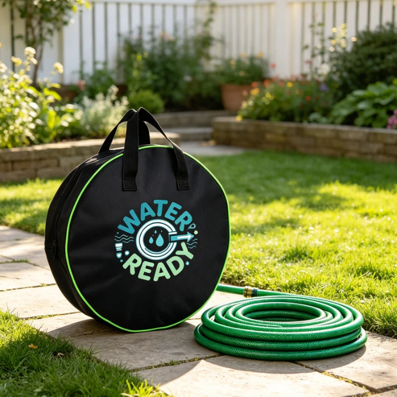 Heavy Duty Oxford Cloth Garden Hose Storage Bag with Handle