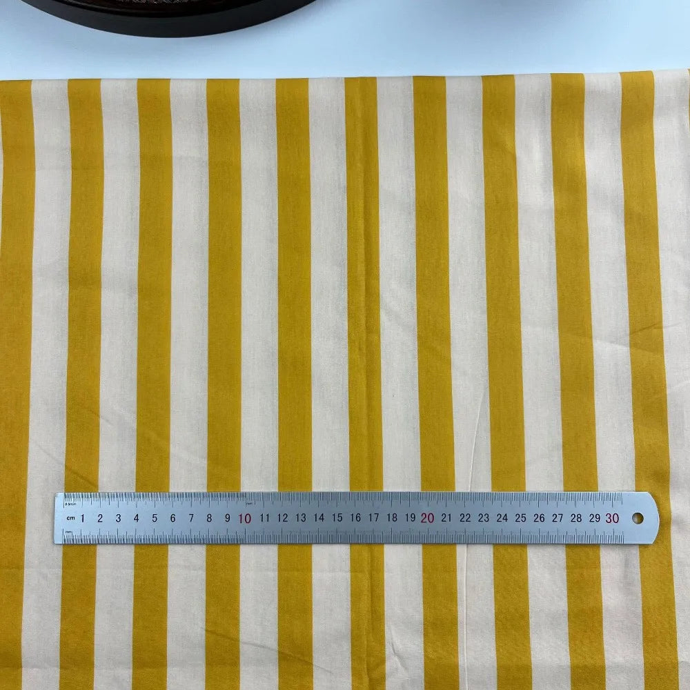 Vertical Stripes Challie Fabric 150×100cm | Sewing Material