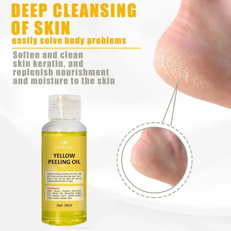 Yellow Peeling Oil Exfoliating Serum – Brighten & Smooth Skin