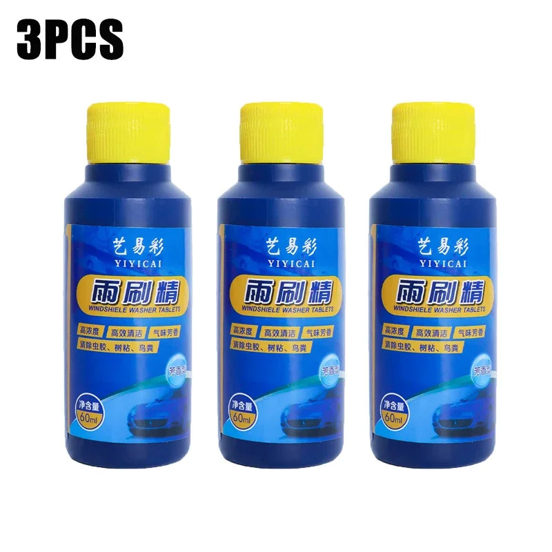 Ultra Concentrated Windshield Washer Fluid – 60ml Car Cleaner
