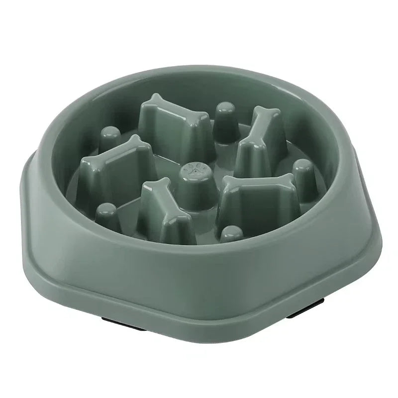 Slow Feeder Dog Bowl – Anti-Slip Puzzle Dish for Dogs