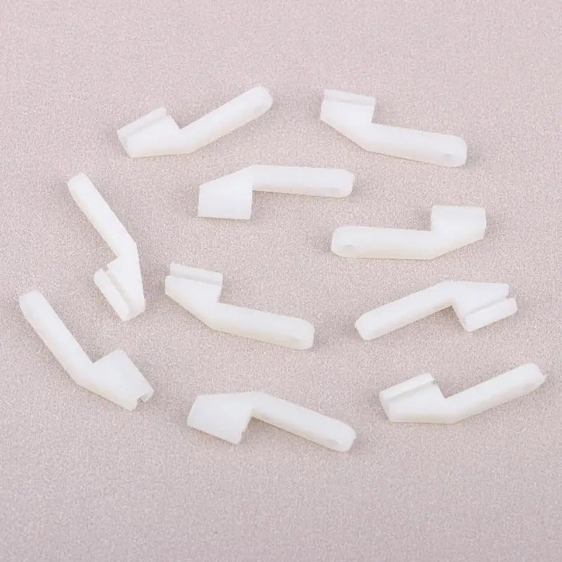 10-Pack 2mm Nylon Control Rod Fixers for RC Airplane Builds