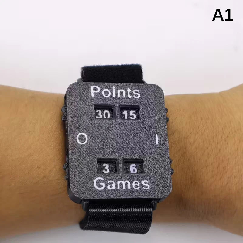 Cricket Tennis Padel Scorer Wristband – Instant Score Tracker