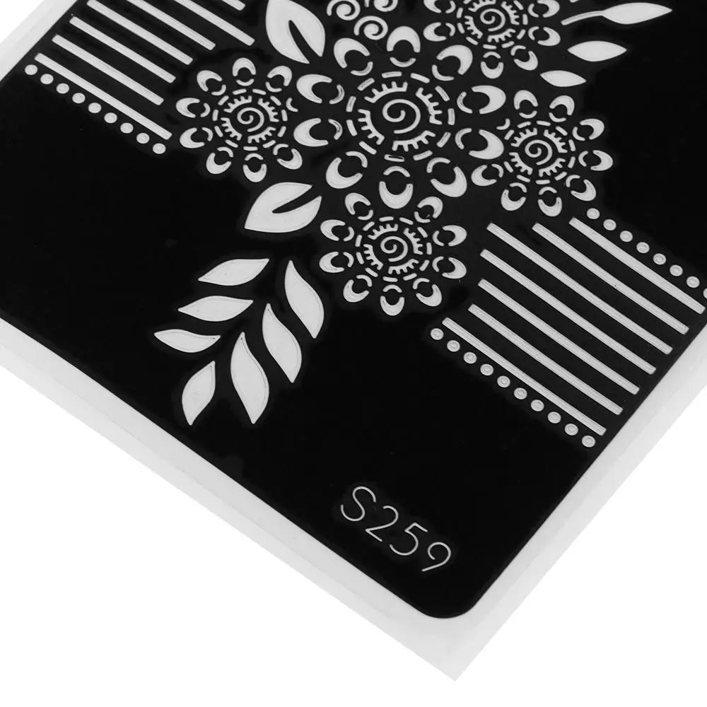 Mehndi Henna Stencil Sticker – DIY Temporary Body Art