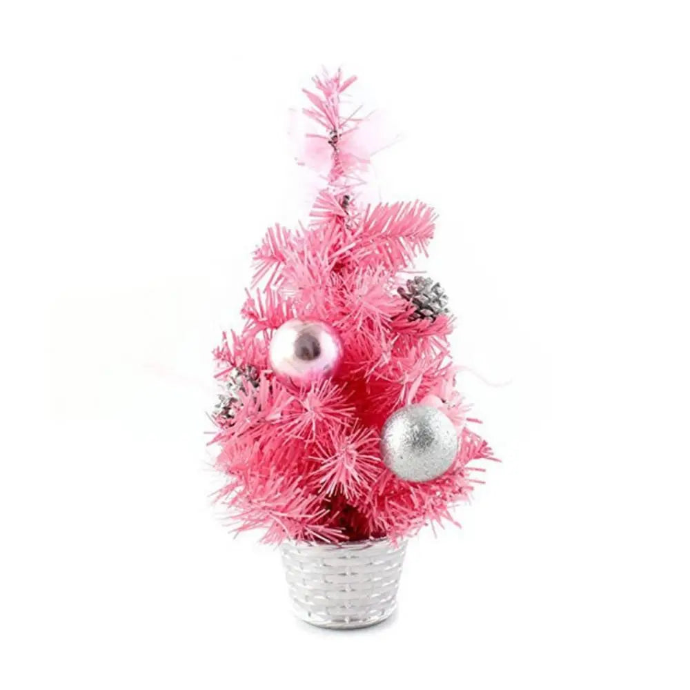 Mini Christmas Tree 15cm | Pre-Decorated Tabletop Holiday Decor