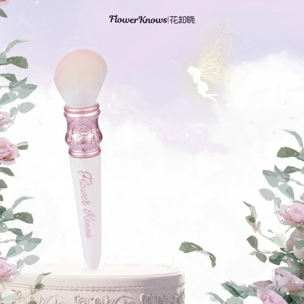 Flower Knows Snow Ballet Wool Blush & Highlighter Brush