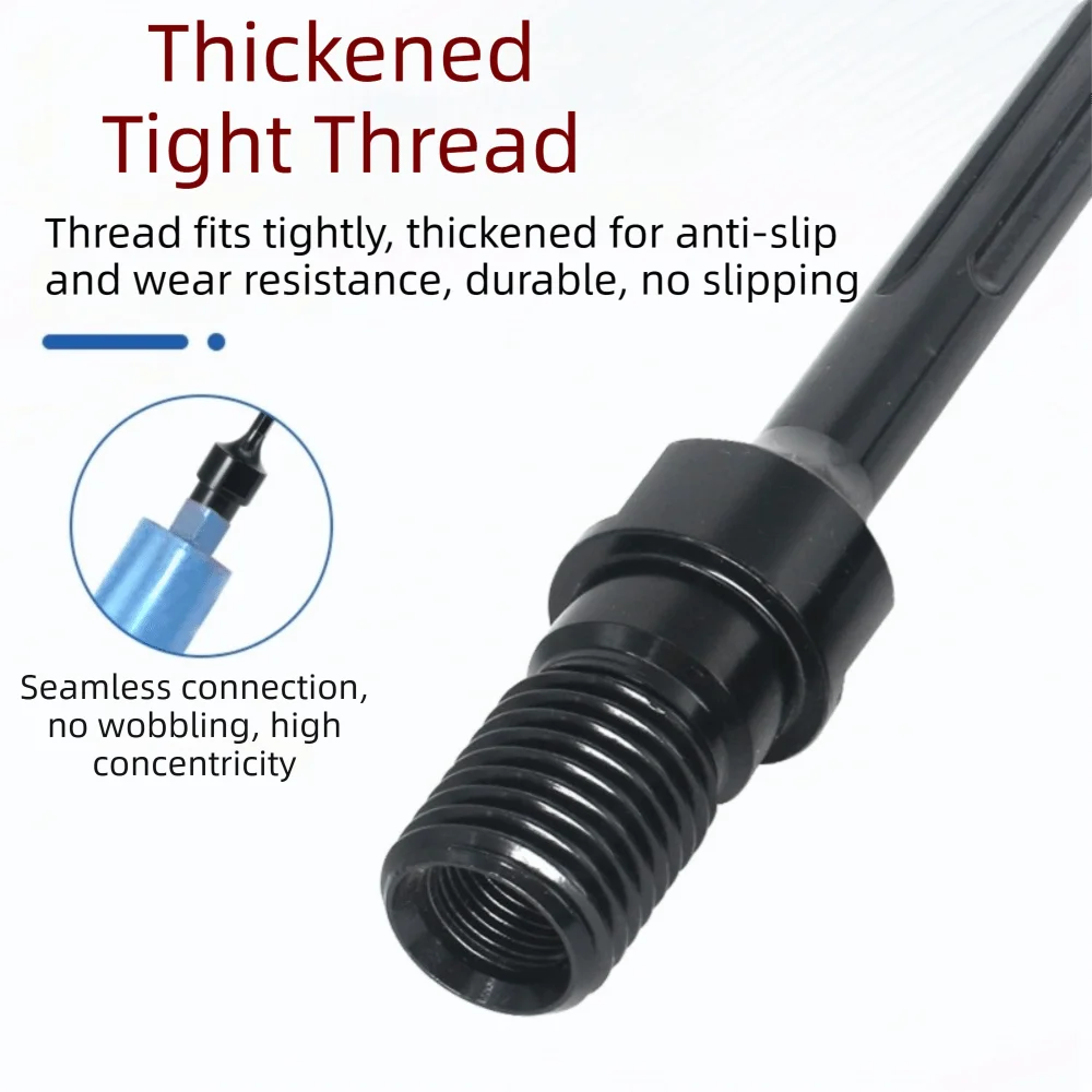 UNC 1-1/4" Core Drill Adapter – 1/2" Hex Shank Converter