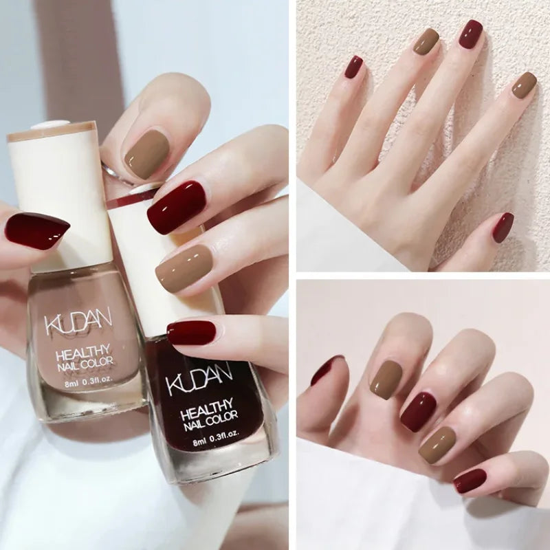Handaiyan 8ml Water-Based Nail Polish – No Lamp Quick Dry