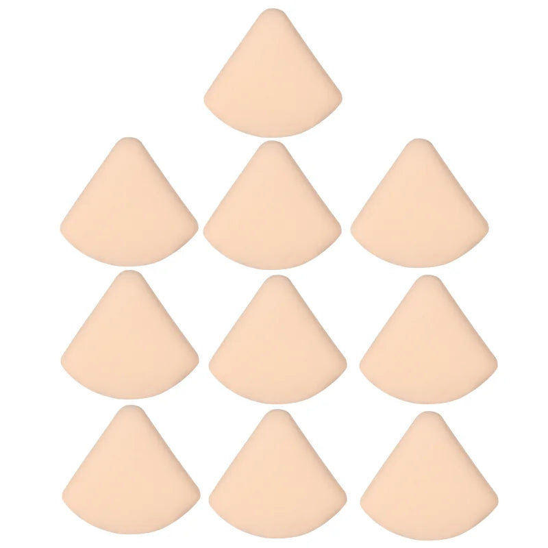 Makeup Sponge Puff Set – Round, Square & Triangle Shapes