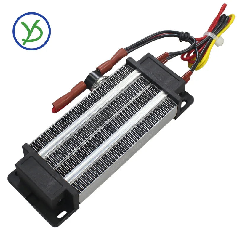 72V 500W Insulated PTC Ceramic Air Heater | Thermostat 96A2