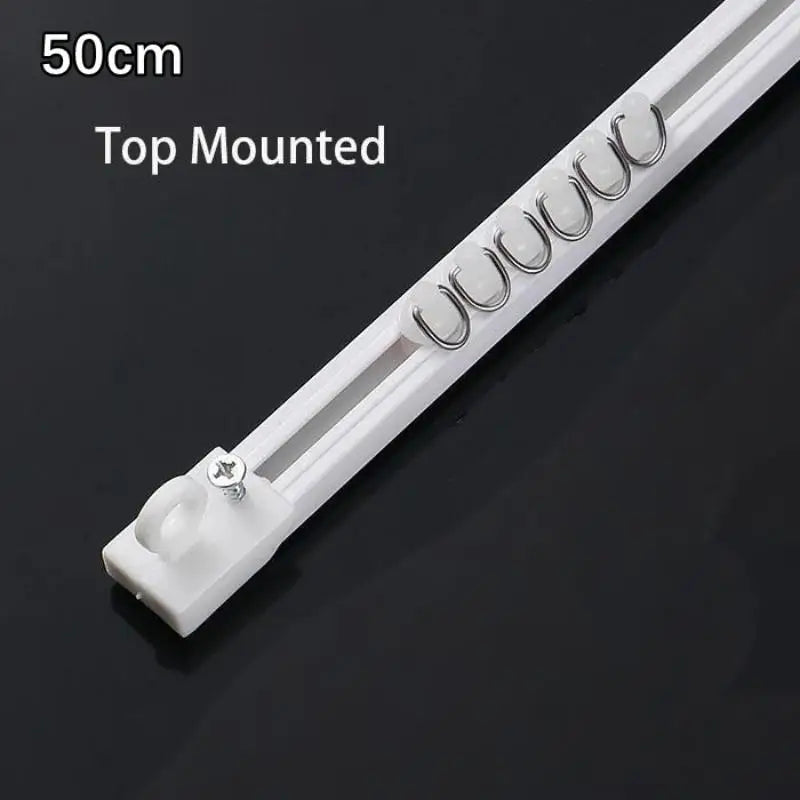 Self-Adhesive Curtain Track – No-Drill Nano Silent Sliding Rail