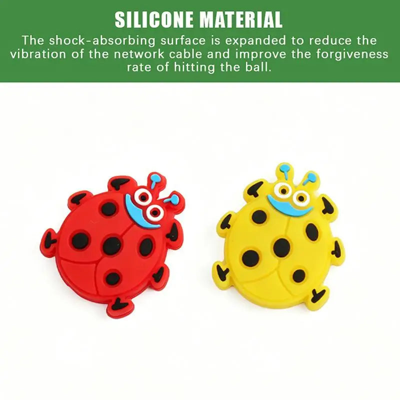 Tennis Vibration Dampener – Silicone Shock Absorber 1/2/4 Pack