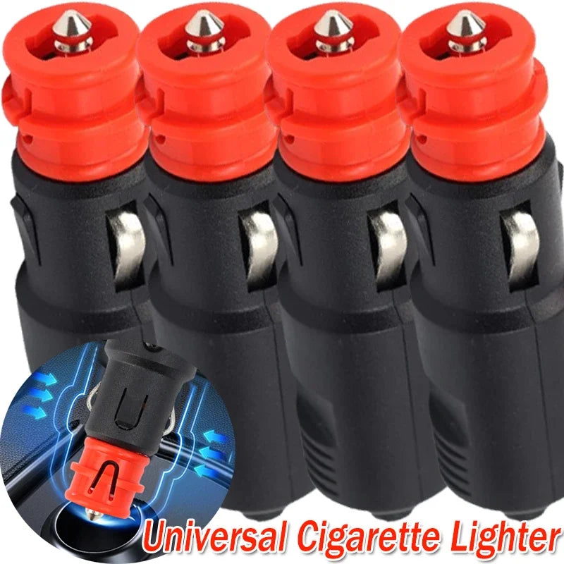 Universal 12V-24V Car Cigarette Lighter Plug Socket Adapter
