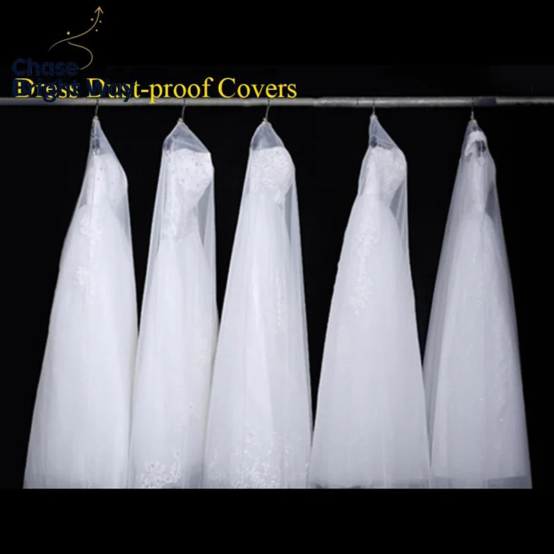 Tulle Dust Cover for Wedding Dress & Garments – 160–200cm