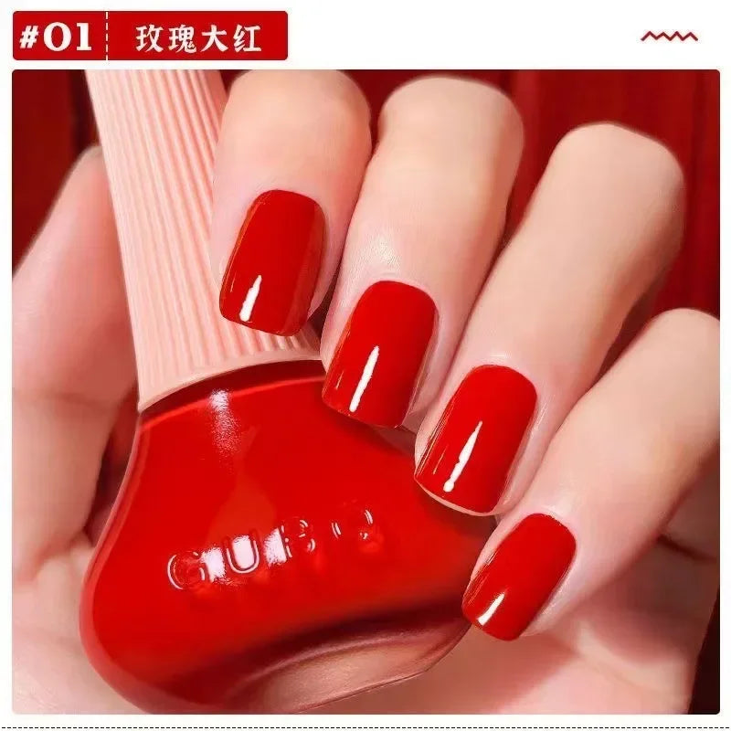 Handaiyan Shimmer Nail Polish – Quick Dry, 45 Colors, 12ml