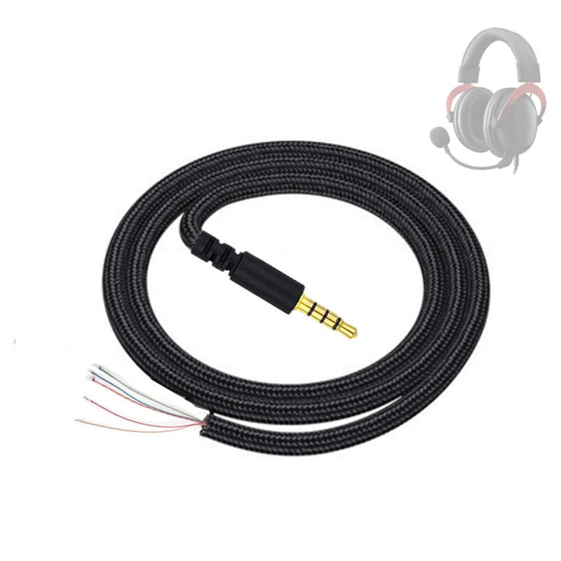 Replacement Aux Cable for HyperX Cloud II, Core, Pro & Cloudx
