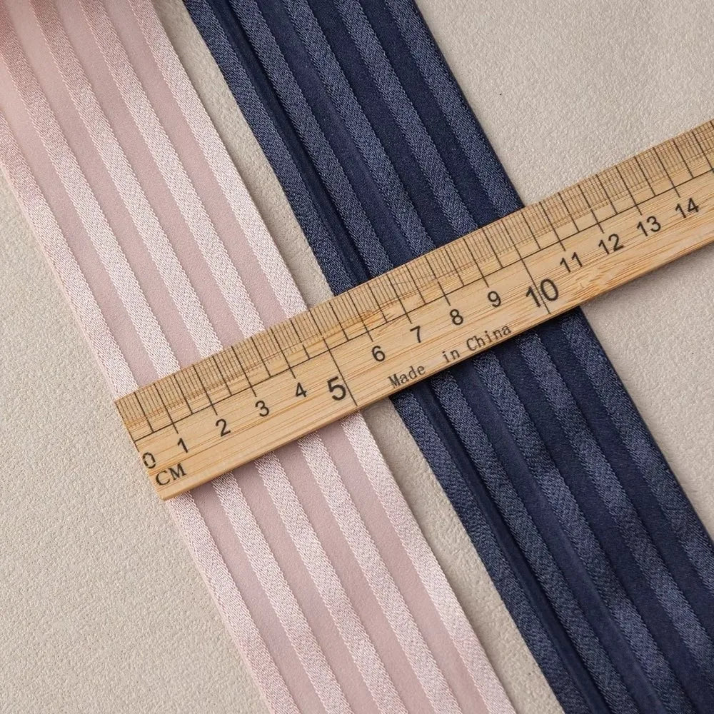 50mm Wide Elastic Webbing Band – Shiny 5-Rib Stretch Ribbon