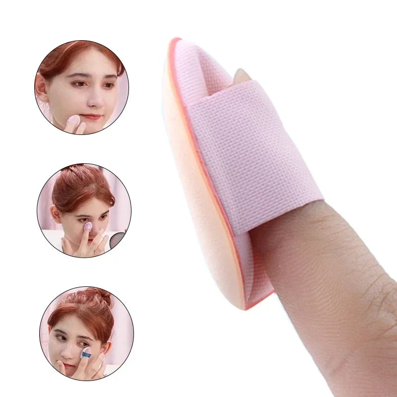 Mini Finger Puff Makeup Sponge – Foundation & Concealer Set