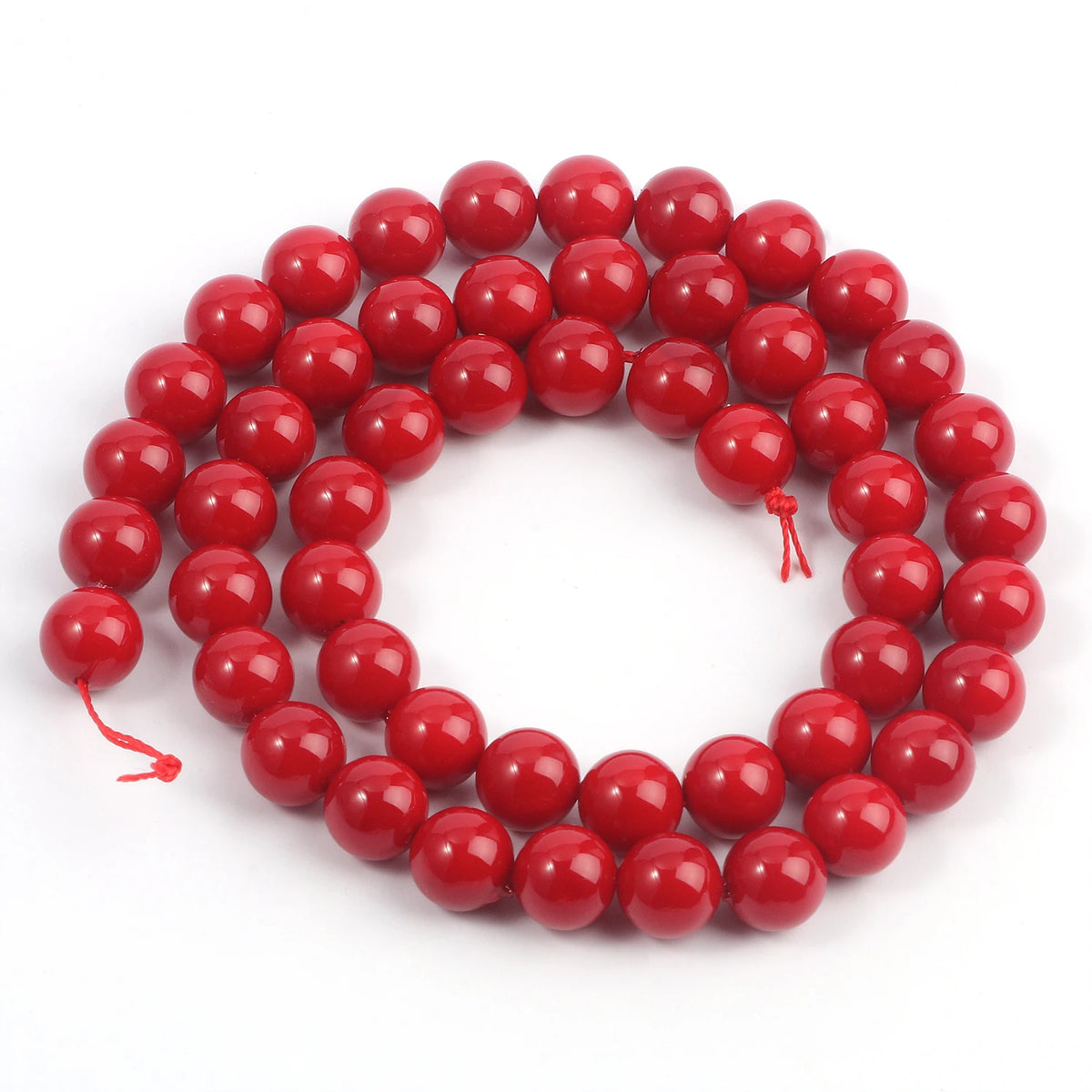 Multicolor Round Shell Pearl Beads for DIY Jewelry Making 6–12mm