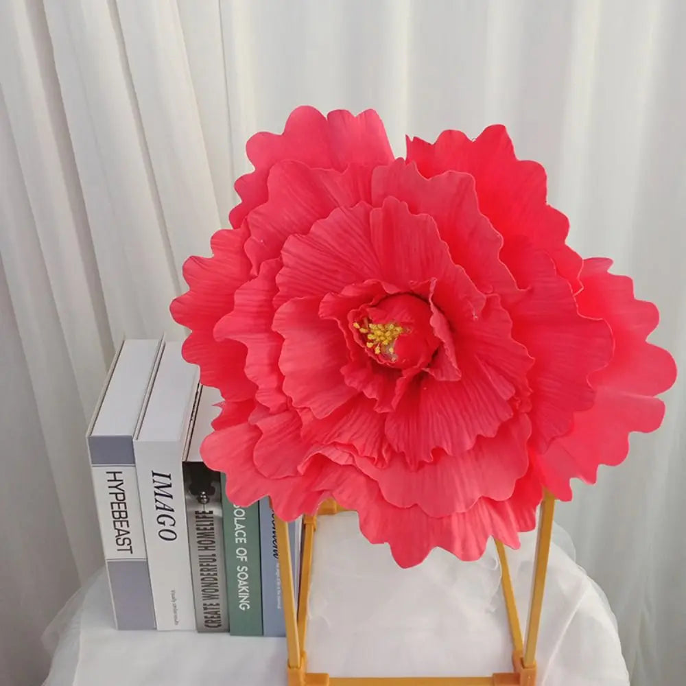 Giant 50cm PE Foam Rose Flower Head – Wedding Party Backdrop