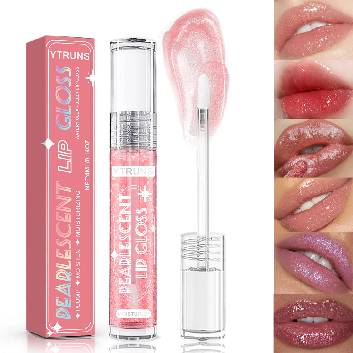 YTRUNS Mirror Gloss Lip Tint – Hydrating High-Shine Lip Serum