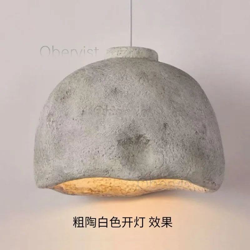 Wabi Sabi Pendant Light | Dimmable E27 LED Ceiling Fixture