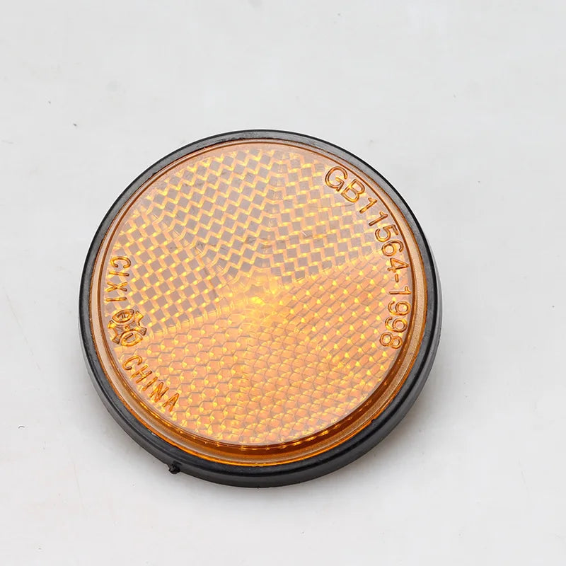 Universal Circular Safety Reflector for Bikes, Cars & Motorcycles