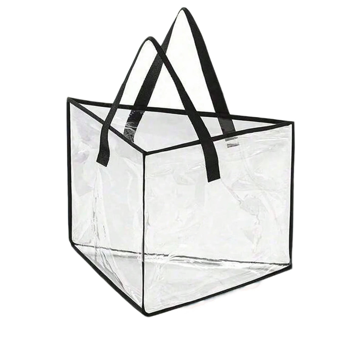 Foldable Triangle Clothes Hanger Organizer Bag – Clear & Large