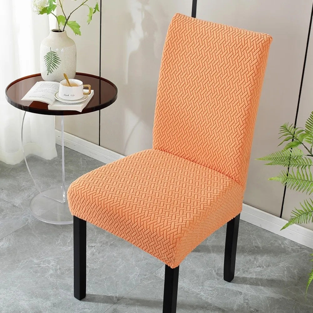 T-Shape Jacquard Chair Cover – Elastic Universal Slipcover