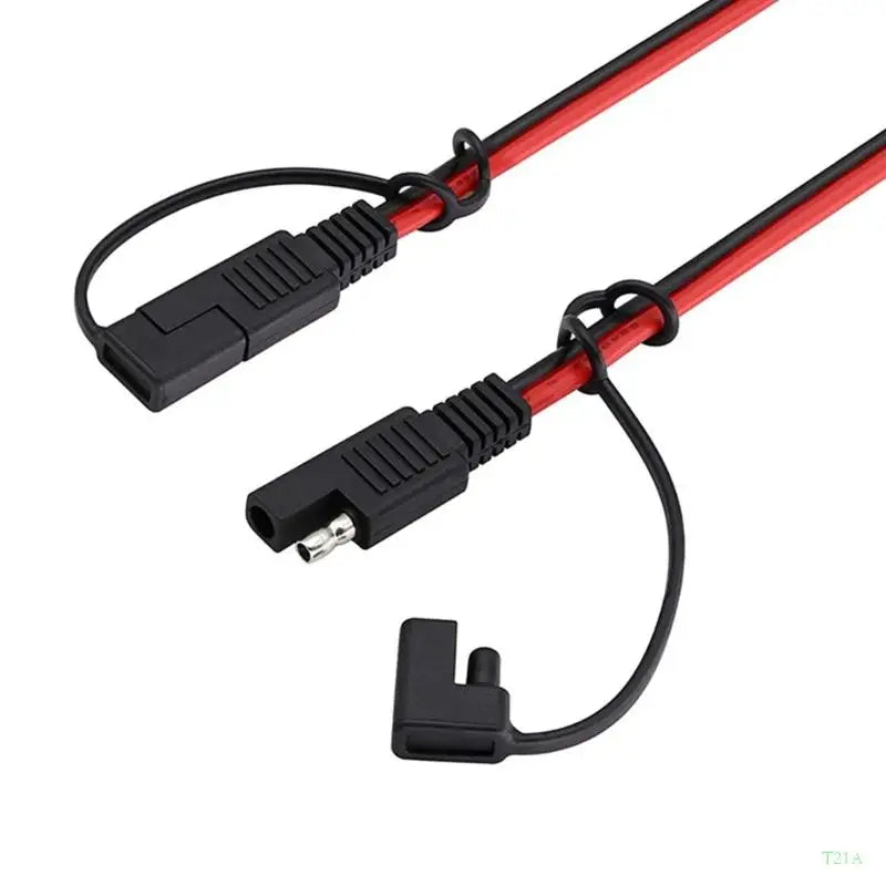 SAE to Clamp Cable 12-24V 10A 14AWG Solar Battery Charger Cord
