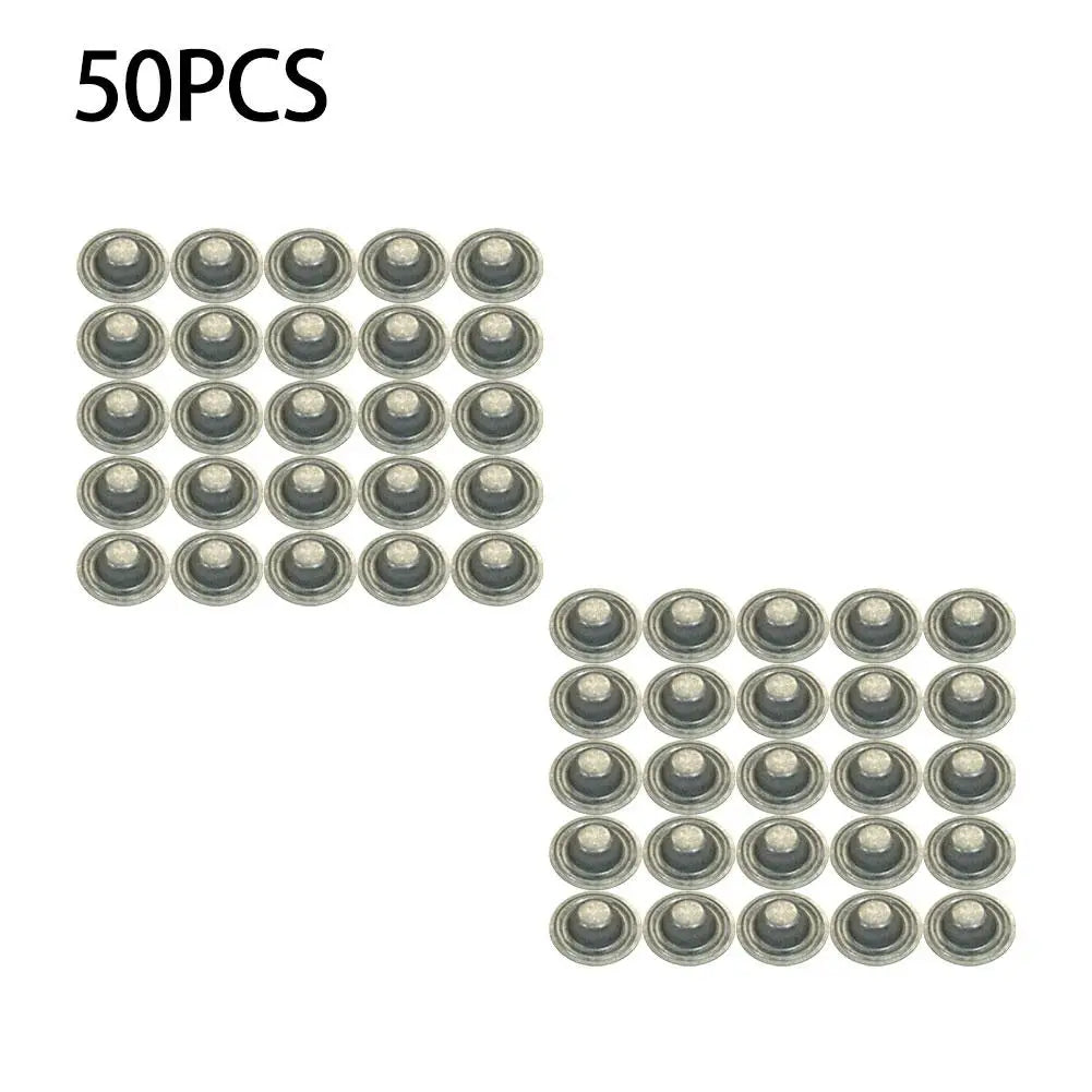 Metal Screw Caps – Waterproof Steel Bolt Covers 5–100 Pack